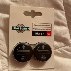 PetSafe RFA-67 6V Replacement Lithoum Batteries, new, unopened package